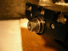 Roulements radiaux montés sur l'axe X