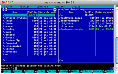 MC sous OSX